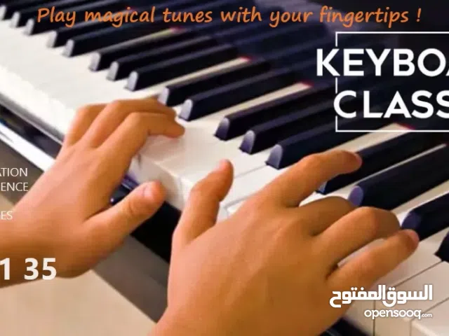 KEYBOARD CLASSES AVAILABLE