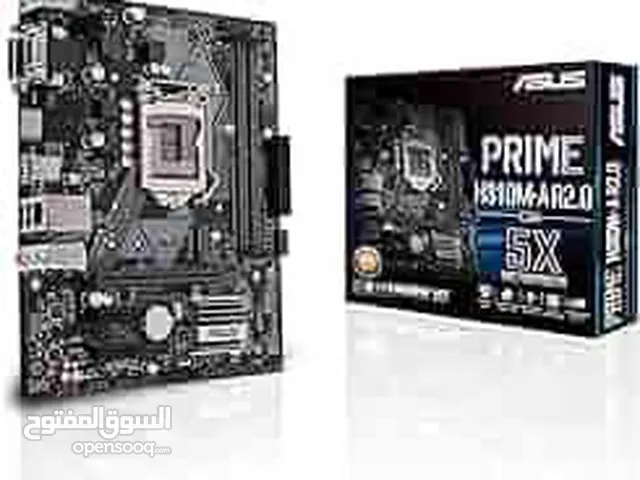 السعر قابل لتفاوض يعني ماقفلها بوجهك matherbord h310 asus. مع معالج i5-9400f