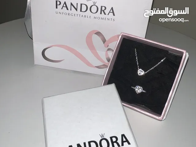 طقم pandora فضة اصلي