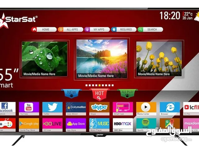 StarSat Smart 55 Inch TV in Al Hudaydah
