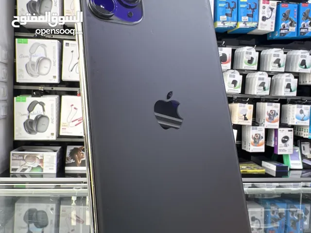iPhone 11 Pro Max (256 GB) ايفون 11 برو ماكس مستعمل بحالة جيدة مغير شاشة كوبي ون ///////////////////