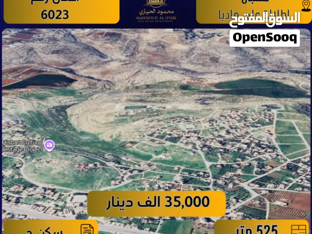 Residential Land for Sale in Amman Husban