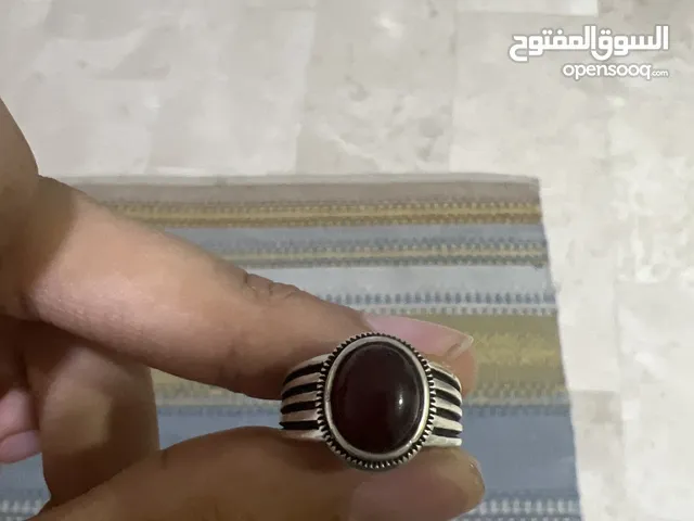 خاتم عقيق بني