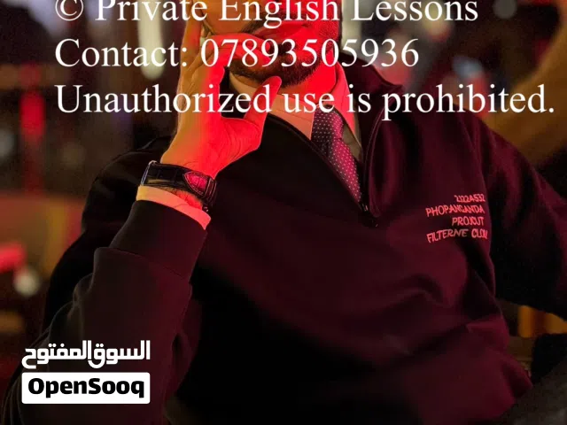 Private English Lessons in Baghdad  Native Level Teacher  Conversation & IELTS