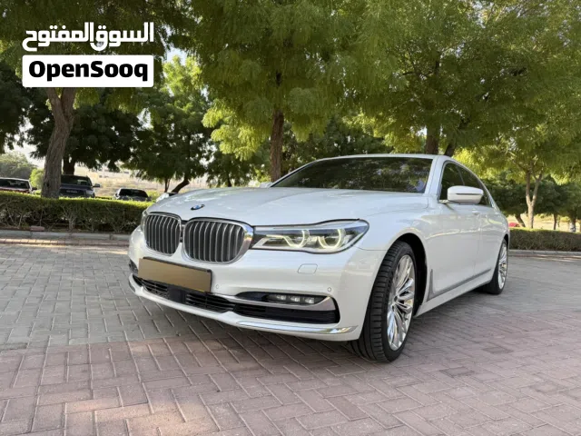 للبيع BMW740i خليجي صيانة الوكالة