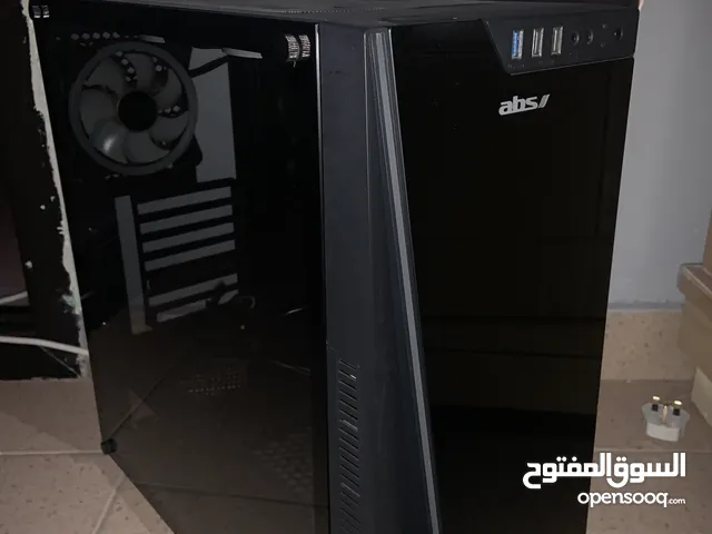 كيس كمبيوتر abs قيمنق مع 4 مراوح