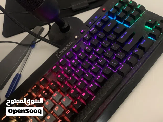 اسرع كيبورد للبيع Corsair k65 rapidfire
