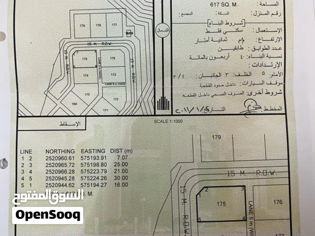 ارض في السياحي كورنر وبجانبها بيوت جاهزه