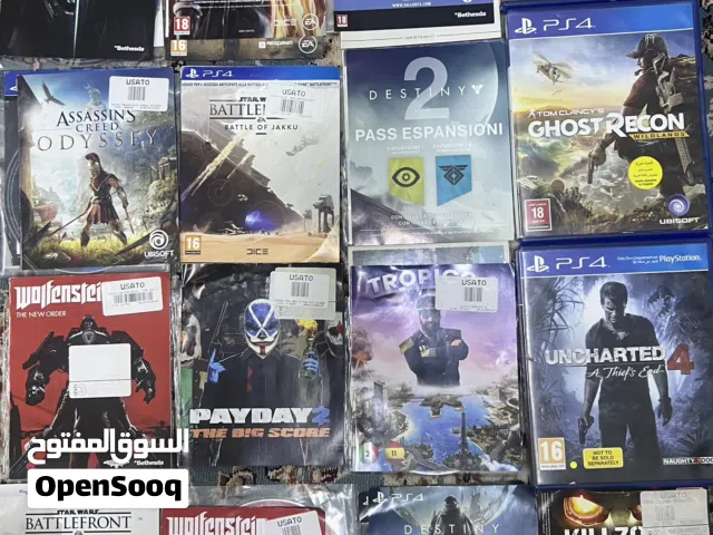PS4 games for slae