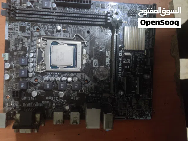 لوحة  h110 drr3مع i5-6400   موجود في بيت لحم متوفر توصيل