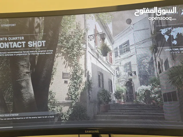 Samsung Curved Screen 24" Full HD + FreeSync 60Hz Monitor