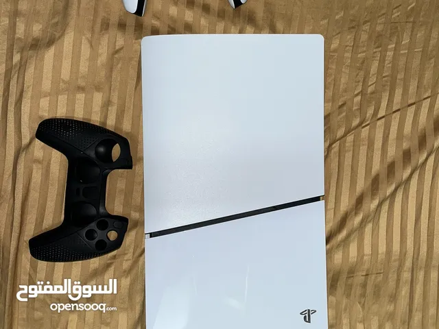 Playstation 5 slim digital with 3 games and cover and stand charger