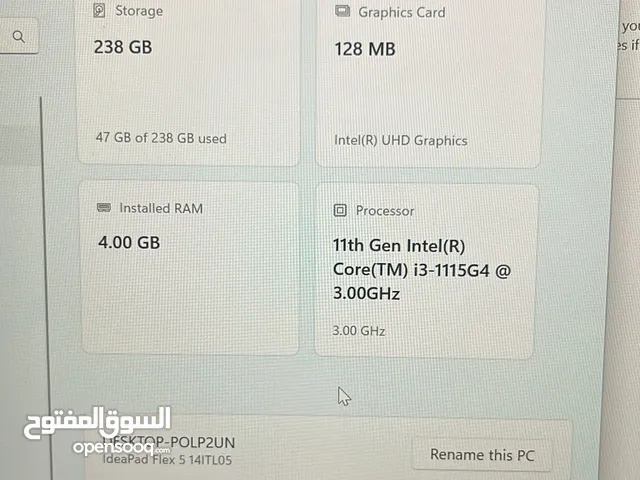 Windows Lenovo for sale in Central Governorate