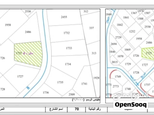 أرض للبيع في عمان الشرقية - جبل المريخ - مسطح الأرض 400 م والبناء 200 م تصلح لبناء بناية 4 طوابق ..