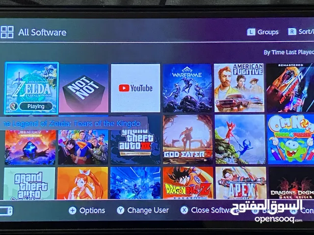 Nintendo switch OLED نتيندو سويتش اوليد