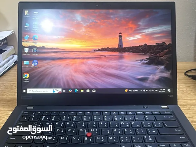 لينوفوt490جيل ثامن16ram 512ssd حال الوكاله