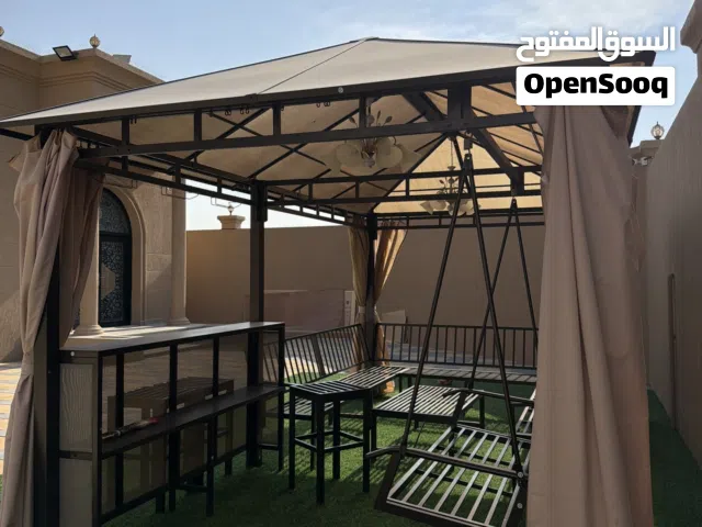 مظلة حديقة حديدية متعددة الاستخدامات – سعة 12 شخصً