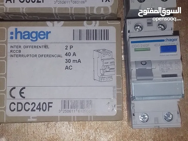 Disjoncteur différentie/interrupteur différentiel l