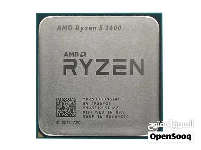 معالج r5 2600 مستعمل 50 مع التوصيل