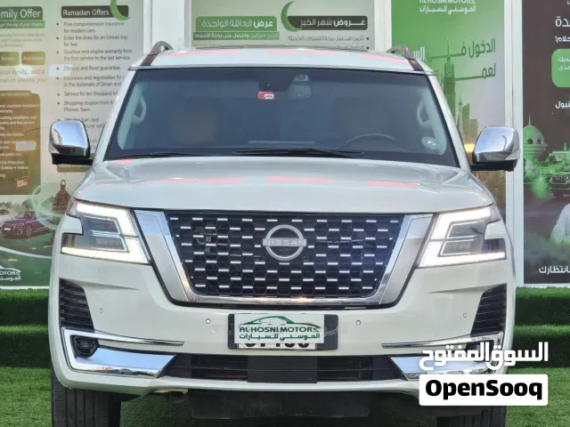 نيسان ارمادا بلاتينيوم موديل 2017 وارد امريكي السياره بحاله الوكاله وتشمل عروض رمضان لاتفوتك........