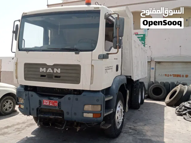 شاحنة مان تيبر للبيع موديل 2007 بحالة جيدة