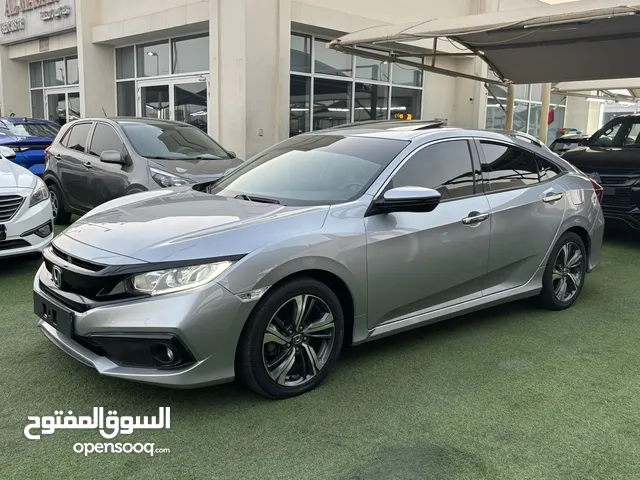 HONDA CIVIC—2020–GCC—FREE ACCIDENT—ORIGINAL PAINT—FULL OPTIONS—LOW MILAGE—FULL SERVICE HISTORY AGENC