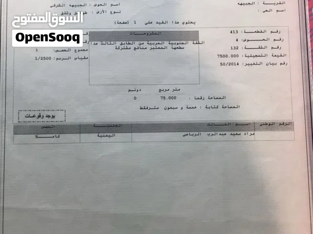 70 m2 Studio Apartments for Sale in Amman Jubaiha
