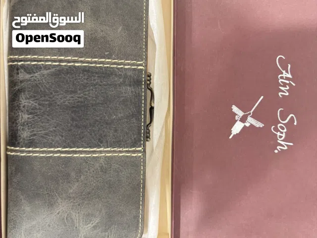 Pristine Ain Soph Japanese Hand-Stitched Leather Long Wallet (Never Used)