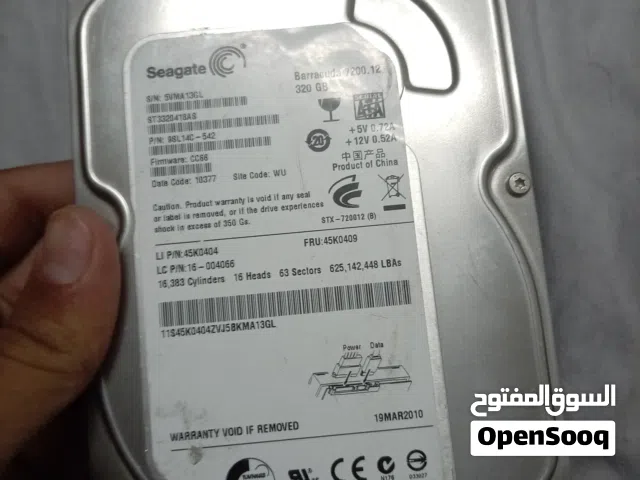 هارد ديسك شبهي جديد 320 جيجا اتش دي ممتاز جدا