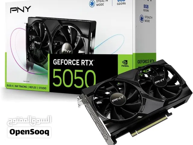 كرت شاشة جديد GEFORCE RTX 5050 8GB