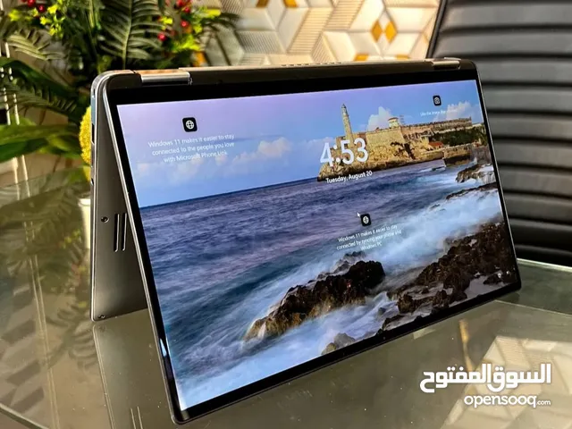 لابتوب + تابلت dell كور اي سفن، الجيل الثامن، تتش بقلب 360 درجه