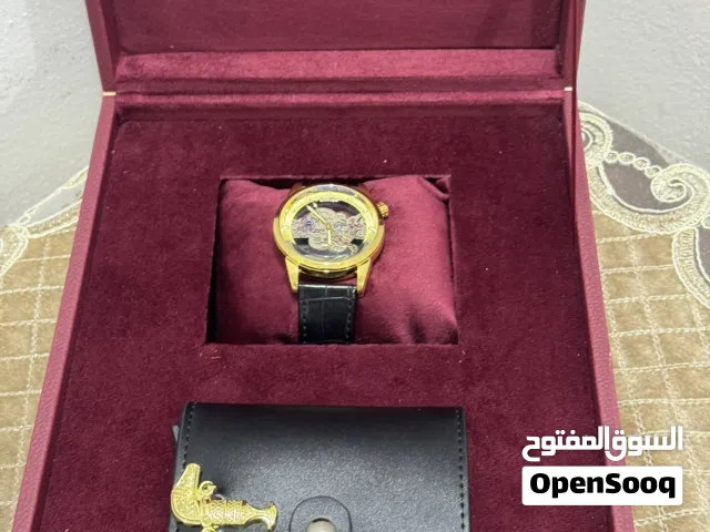 ساعة نور مجان مع محفظه وقلم ضمان 5 سنوات