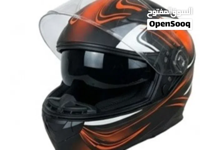 خوذة Typhoon Helmets (موديل TH129) احترافية بحالة ممتازة!