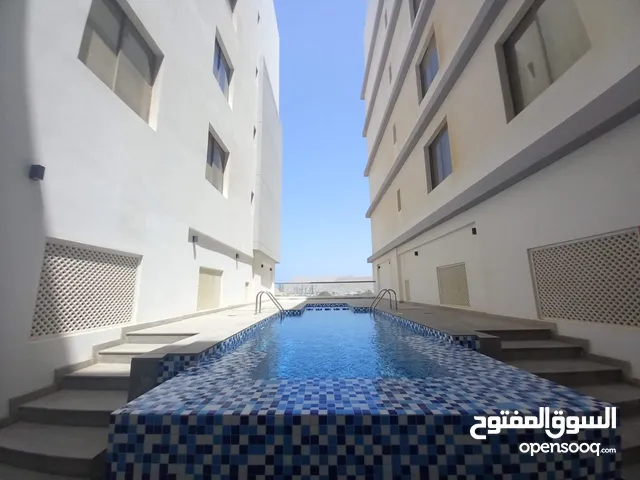2 +1 BR Modern Flat in Qurum with Shared Pool & Gym