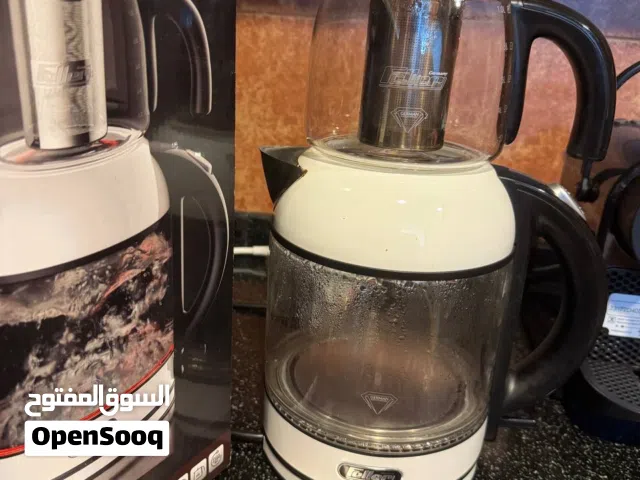 Feller Germany TS289 2-in-1 Tea Maker, 2L German Schott Glass Kettle + 1L Teapot, 2200W