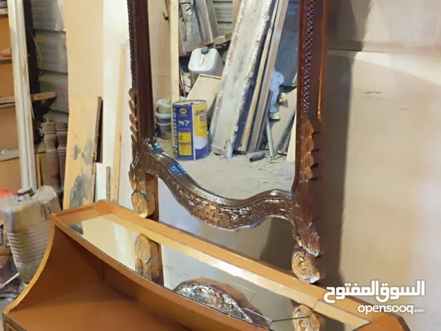 ميز مراية تزكام الخشب زان استعمال نظيف