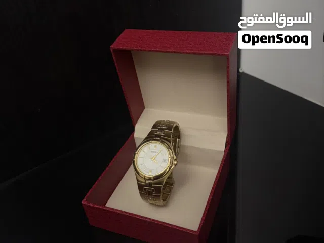 ساعة  seiko اليابانية العريقة بحالة جيدة بدون بطارية