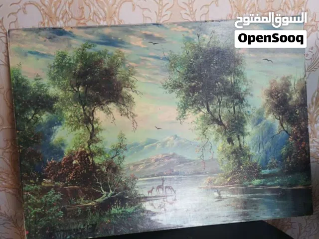 لوحة فنية رسم يدوي بسعر مغري جدا