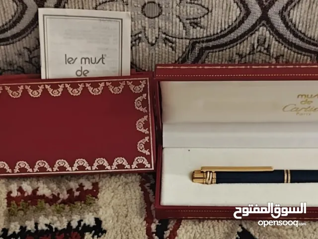 اقلام ماركة اصلية انتيك cartier ، مون بلان إتوال ، بريتلينغ محفظة فاشيرون