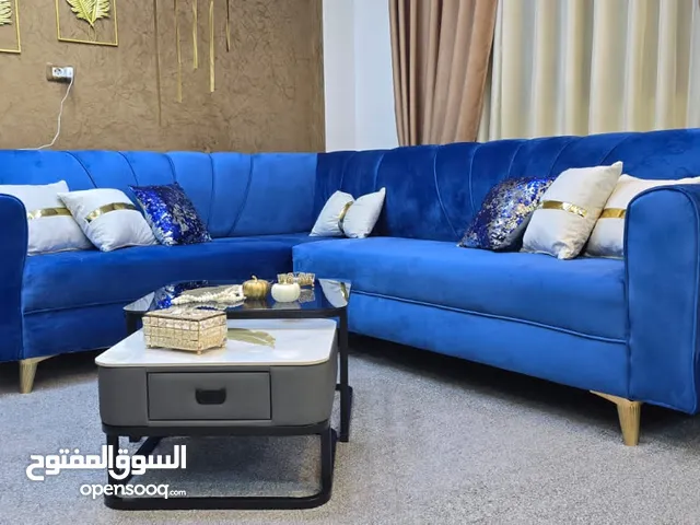 كنب كورنر لون ازرق
