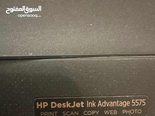 طابعه بحاله ممتازه للبيع Hp deskjet Ink advantage 5575