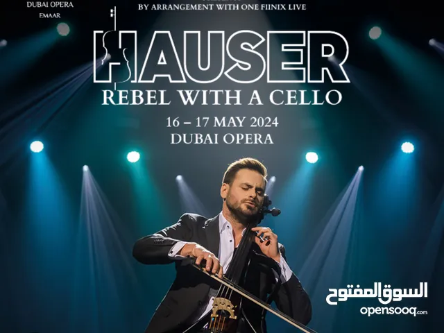 2 tickets to Hauser on May 16