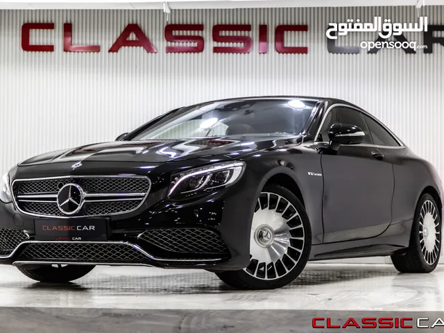 Mercedes S500 Coupe 2016 S65 body kit السيارة مميزة جدا