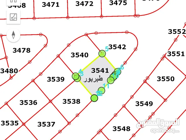 Residential Land for Sale in Amman Tabarboor