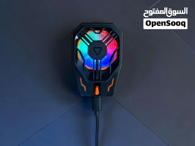 مبرد موبايل احترافي RGB للألعاب  تبريد قوي للهاتف  مناسب ببجي وفري فاير وكود