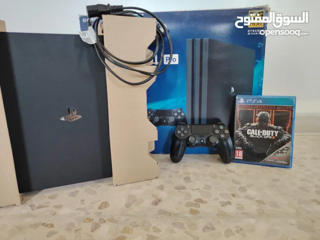 بلاستيشن 4 برو PS4 PRO 4K مستعمل بحالة ممتازة