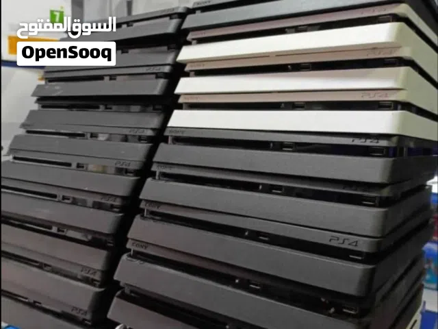 متوفر اجهزة بلاستيشن 4 مهكر سليم كميات ضخمه وبضاعة وارد واقل سعر في السوق