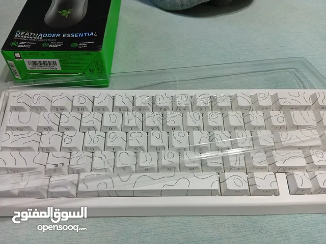 موجود كيبورد اتاك شارك مغناطيسي x68heمع ماوس ريزر جداد