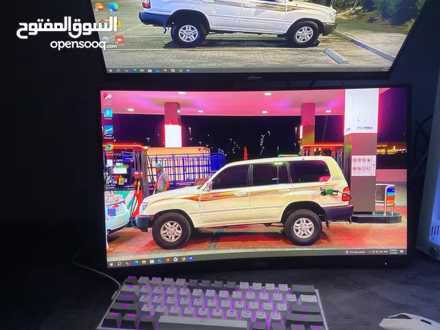 السلام عليكم عندي شاشه AOC 165hz 24 انش الشاشه ماتشتكي من شي وعندي توصيل سعرها يديد 600