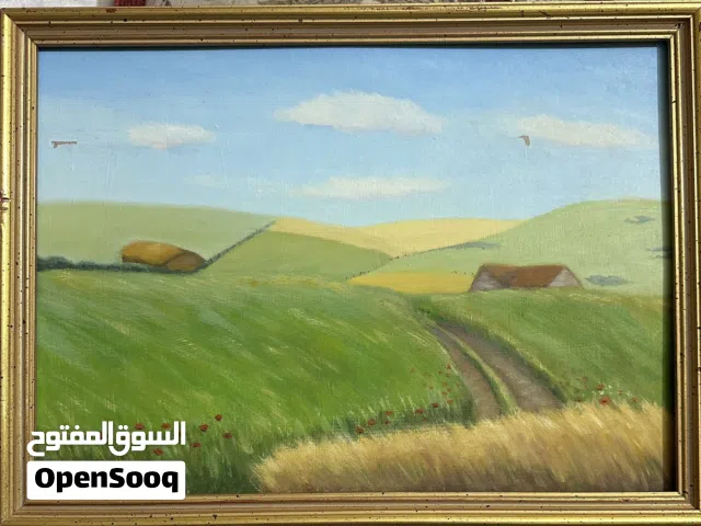 لوحة فنية رسم زيتي